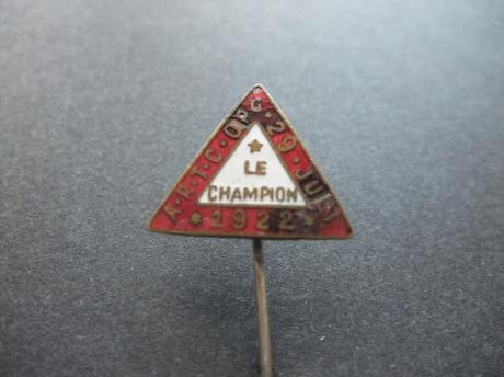 A.R.T.C.Le Champion 1922 wielrenvereniging  Club Amstedam lid van de  N.W.U
